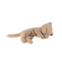 Peluche Chaton Endormi, Petit - Crème Pêche