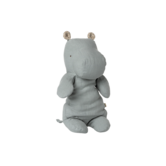 Safari Friends, Hippo, Medium - Bleu Gris