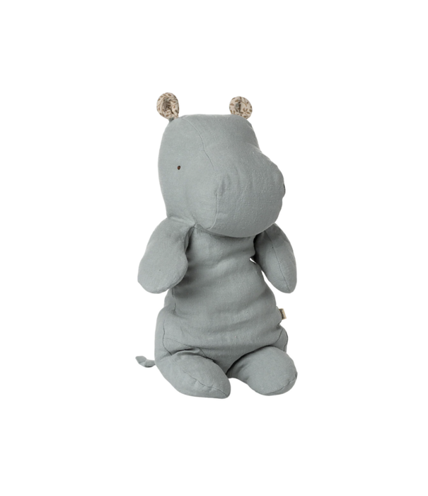 Maileg Safari Friends, Hippo, Medium - Bleu Gris