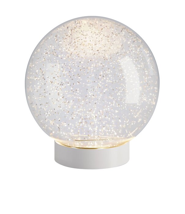 sompex BOULE GLAMOR - 18cm - Blanc