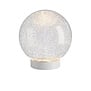 BOULE GLAMOR - 18cm - Blanc