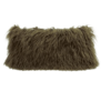 Coussin Chèvre Tibet Kaki 25X50