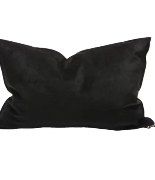 Maison de Vacances Coussin Vice Versa Velours Royal Noir 40x60