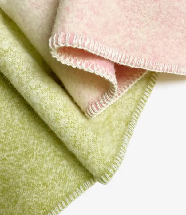 Plaid Gradient Blanket Mojito