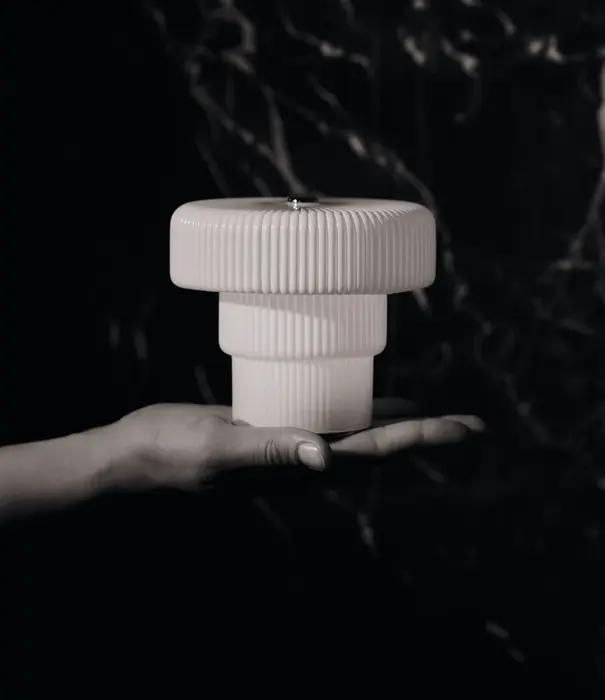 Ferm Living Lampe portable - Ripple