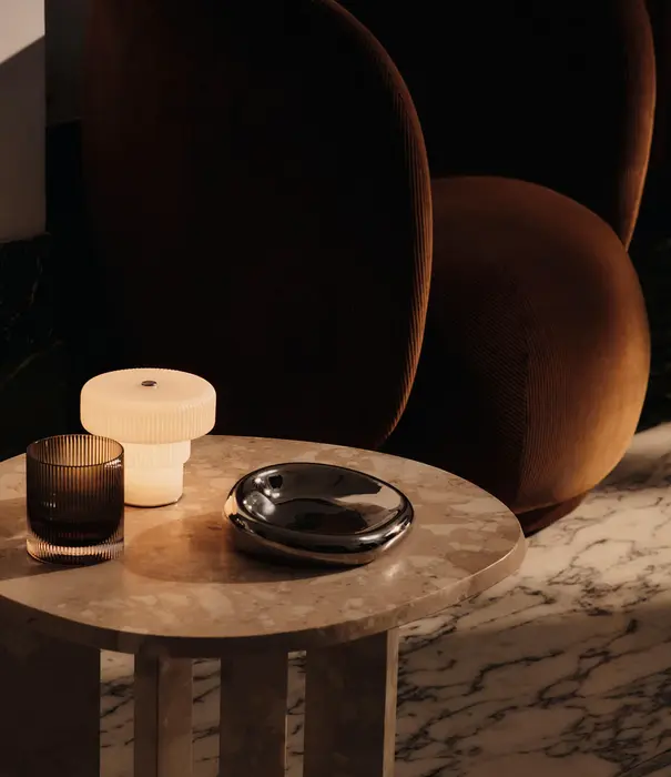 Ferm Living Lampe portable - Ripple