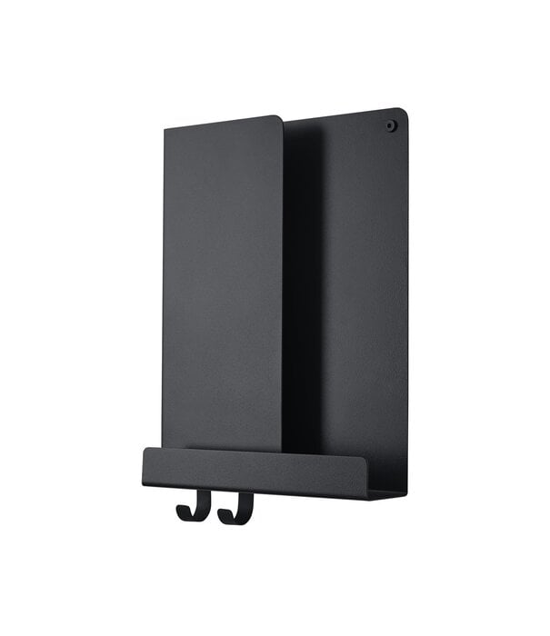 Muuto Folded Shelves Black 29.5 x 40