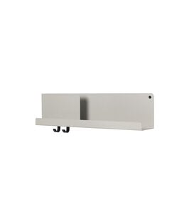 Folded Shelves Grey Medium  63 x 16,5 cm