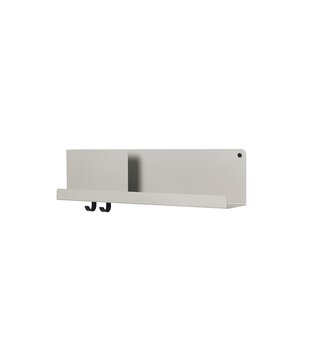 Folded Shelves Grey Medium  63 x 16,5 cm