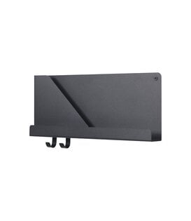 Folded Shelves Black Small 51 x 22 cm