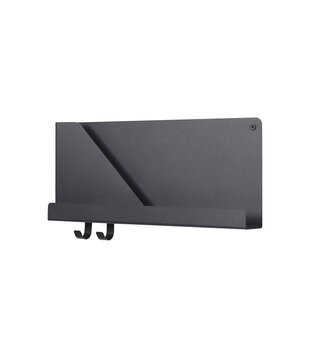 Folded Shelves Black Small 51 x 22 cm