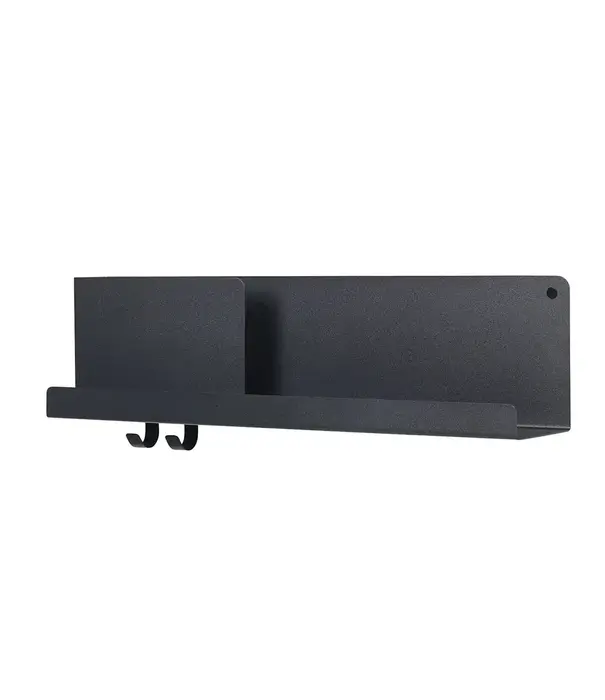 Muuto Folded Shelves Black Medium