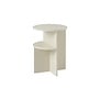 Halves Side Table - Sand