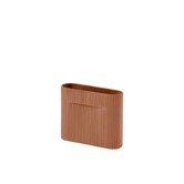 Ridge Vase Terracotta S
