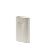 Ridge Vase Light Off White  M