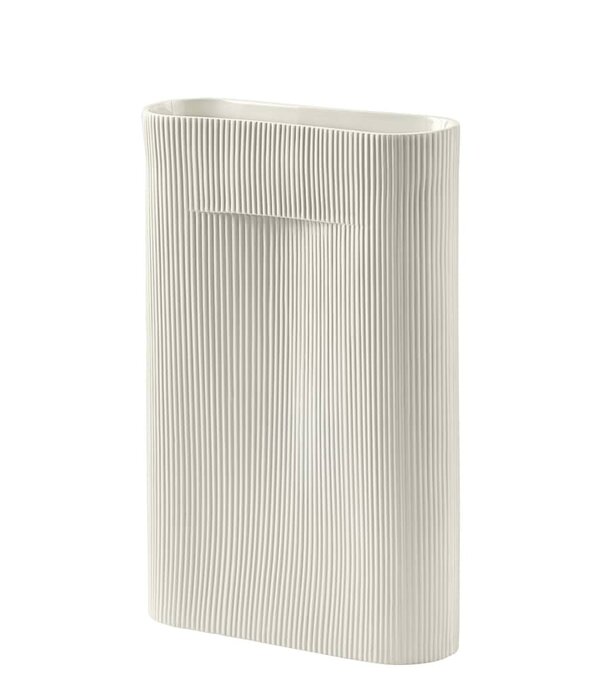 Muuto Ridge Vase Off White L