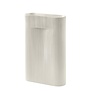Ridge Vase Off White L