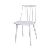 J77 Chair J-Series-White Water-Based Lacquered Beech