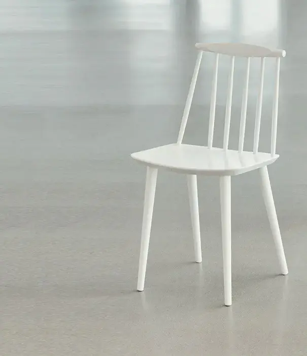 Hay J77 Chair J-Series-White Water-Based Lacquered Beech
