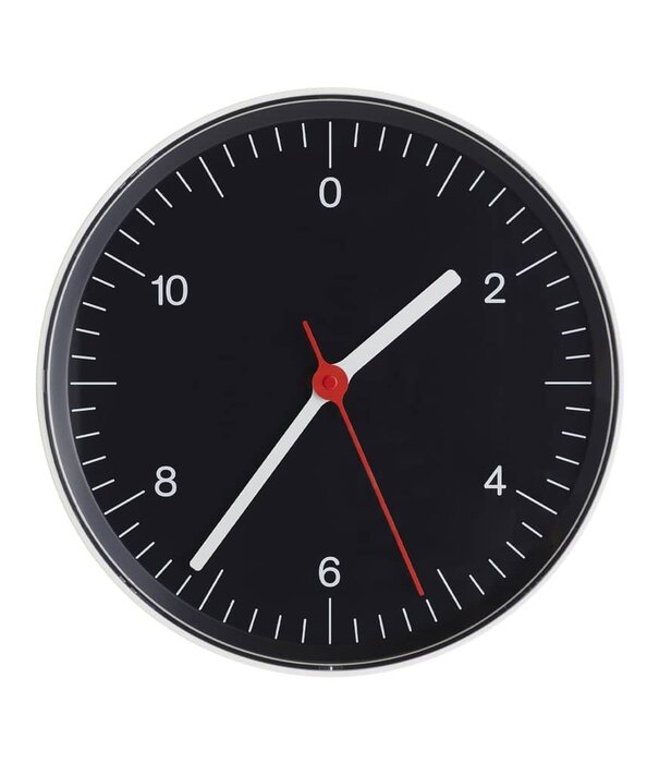 Hay Wall Clock Black