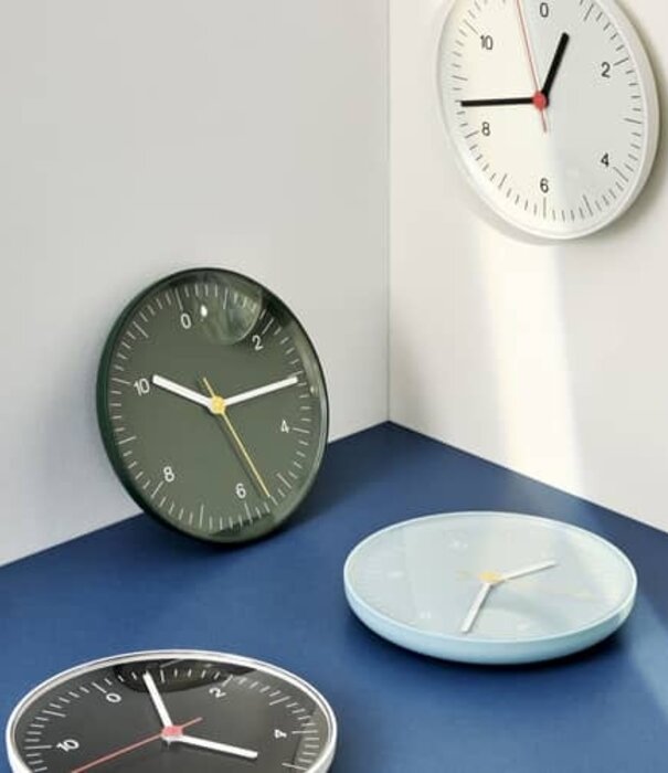 Hay Wall Clock Green