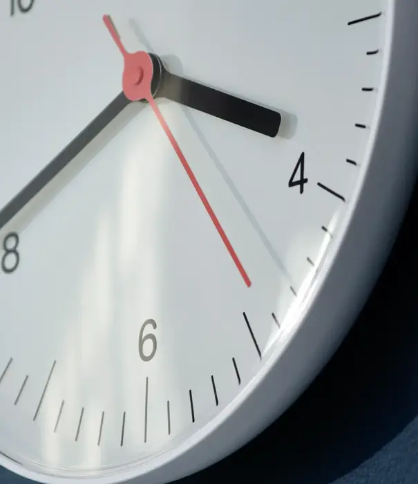 Hay Wall Clock White