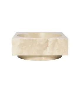 Hew High Centrepiece - Travertine