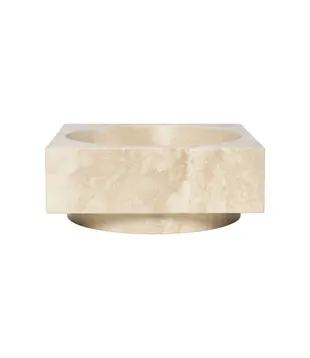 Hew High Centrepiece - Travertine
