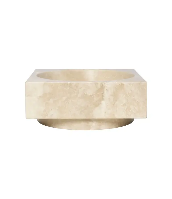 Ferm Living Hew High Centrepiece - Travertine
