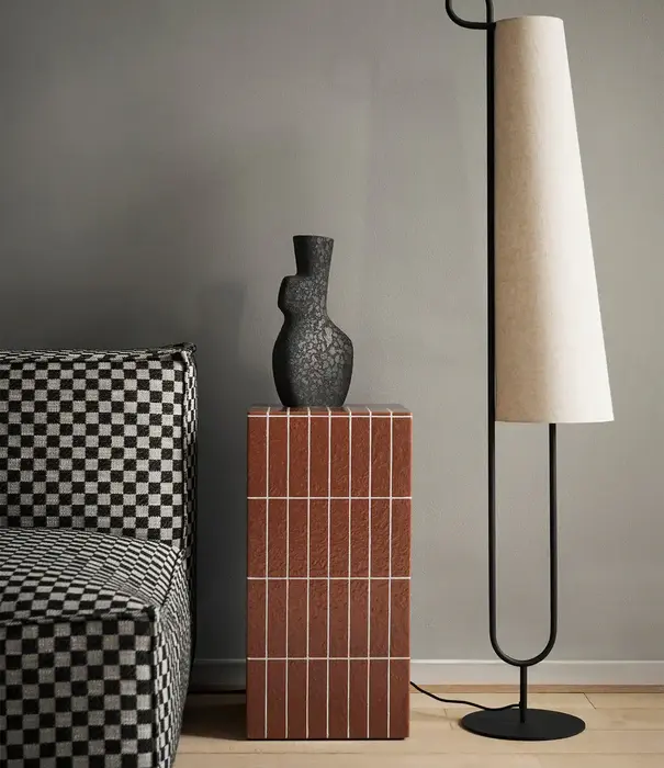 Ferm Living Ancora Floor Lamp - Black/Natural