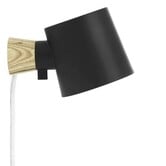 Rise Wall Lamp Hardwired EU Black