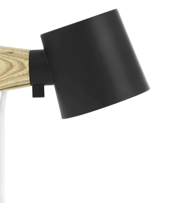 Normann Copenhagen Rise Wall Lamp Hardwired EU Black