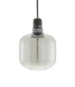 Amp Lamp Small Smoke / Black