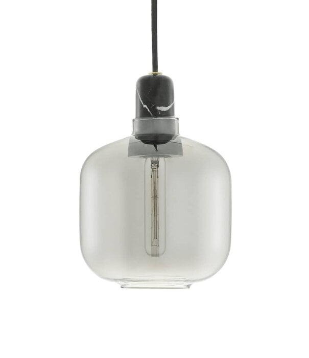 Normann Copenhagen Amp Lamp Small Smoke / Black