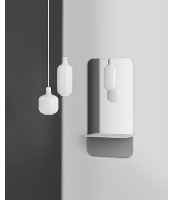 Normann Copenhagen Suspension Amp Lamp Large White