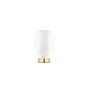 Amp Table Lamp Brass White/Brass