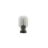 Amp Table Lamp Smoke/ Black