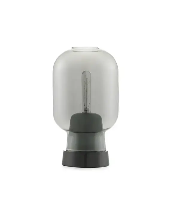 Normann Copenhagen Amp Table Lamp Smoke/ Black