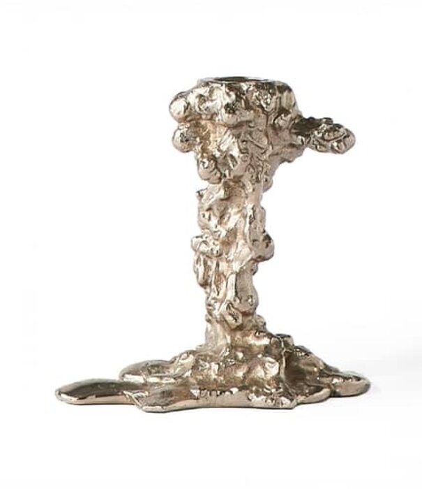 Pols Potten Drip Candle Holder S - Silver
