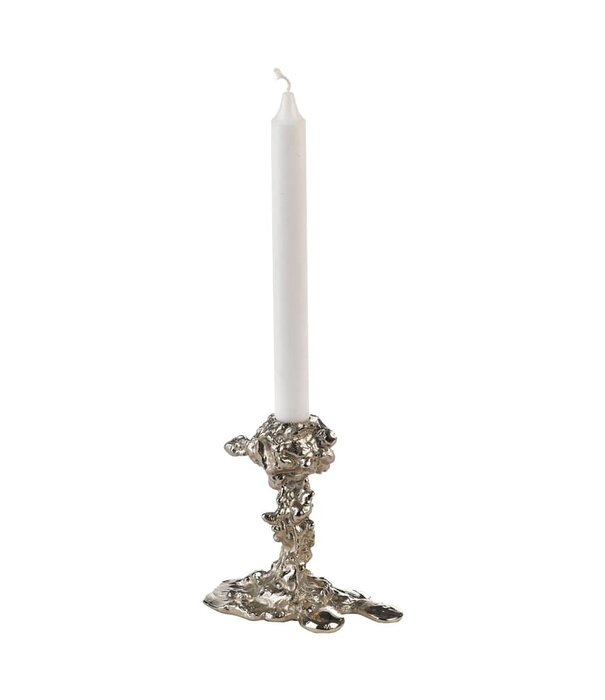Pols Potten Drip Candle Holder S - Silver