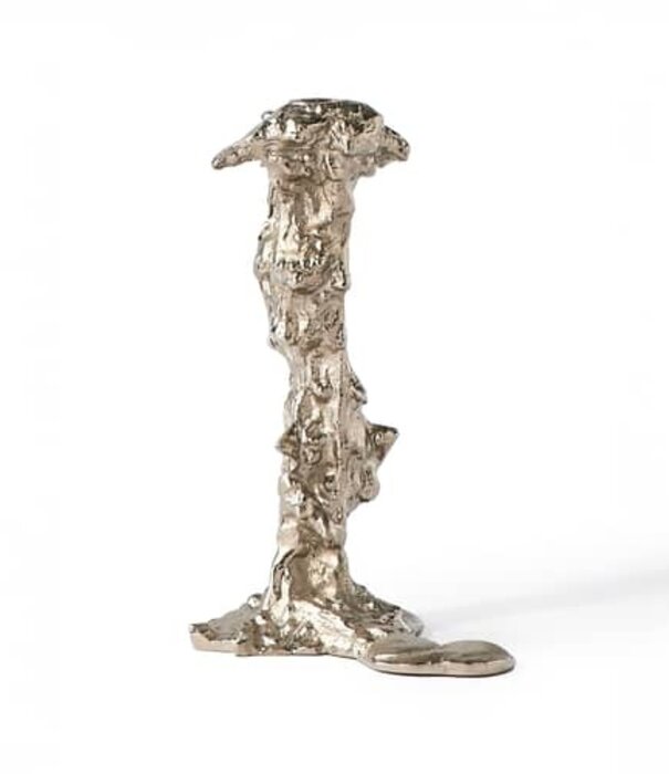 Pols Potten Drip Candle Holder L - Silver