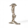 Drip Candle Holder L - Silver