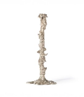 Drip Candle Holder XXL - Silver