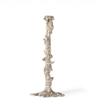 Drip Candle Holder XXL - Silver