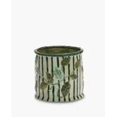 Pot De Fleurs 11 Vert - Beige