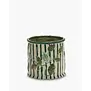 Pot De Fleurs 11 Vert - Beige