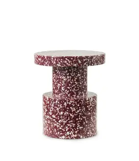 Bit Stool Burgundy