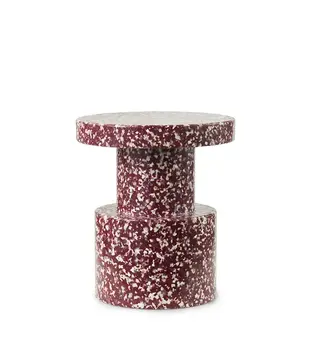 Bit Stool Burgundy