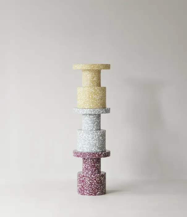 Normann Copenhagen Bit Stool Burgundy