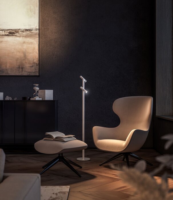 sompex Lampadaire Tubo - Noir